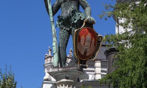 Salzburg - Der wilde Mann Brunnen